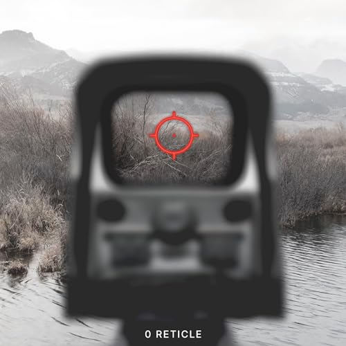 EOTECH Holographic Weapon Sight with Single Red Dot Reticle Black