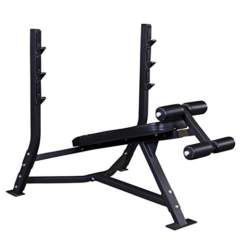 Body-Solid ProClubline SODB250 Olympic Decline Bench Black