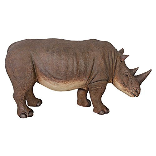 Design Toscano Rhinoceros Statue Full Color