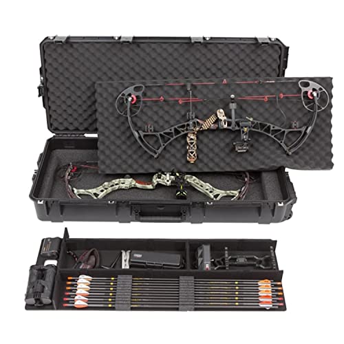 SKB iSeries Compact Ultimate Hard Exterior Waterproof Bow Carrying Case Multi