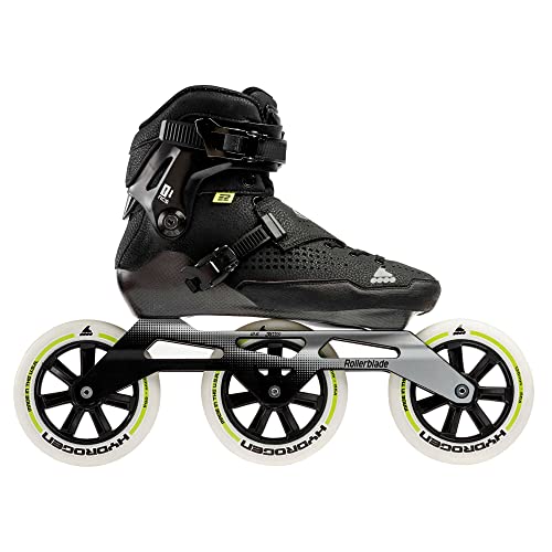 Rollerblade E2 Pro 125 Unisex Fitness Inline Skates Black