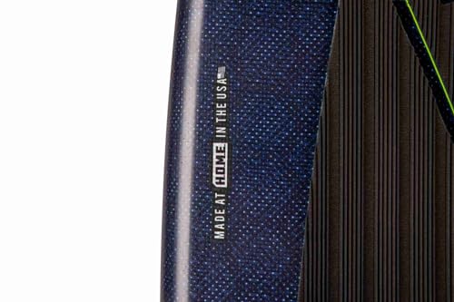 Ronix Wakesurf - H.O.M.E. Carbon Pro - M50 - Black/Volt Checkered - Blue
