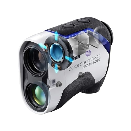 Nikon COOLSHOT ProII Golf Laser Rangefinder White