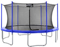 Upper Bounce Recreational Trampoline with Enclosure Blue