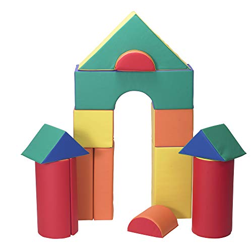 Children's Factory Foam Building Blocks Set B Rainbow
