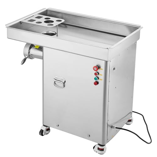 VEVOR Commercial Electric Meat Grinder 4000W Stainless Steel Silver