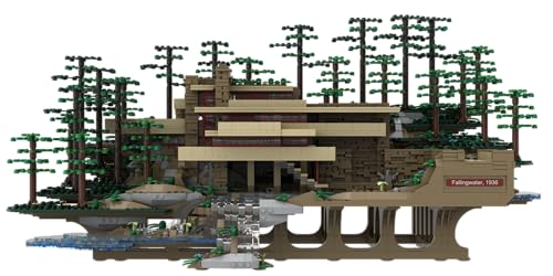 The Atom Brick Fallingwater Building Set