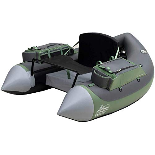 Outcast Sporting Gear Super Fat Cat Still Water Fishing Float Tube Sage/Gray
