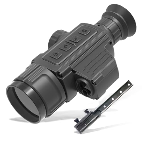 GOYOJO Night Vision Monocular Thermal Imager with Laser Range 640x512 for Hunting and Surveillance C19L Laser Ranging