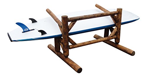 Log Kayak Rack 2 Place 1 Sided SUP Storage Rack Canyon Brown