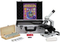 AmScope M600-TK50 40X-1000X Advanced Compound Microscope with 3D-Stage, Book, Slides & Carrying Case
