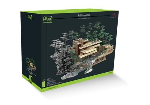The Atom Brick Fallingwater Building Set