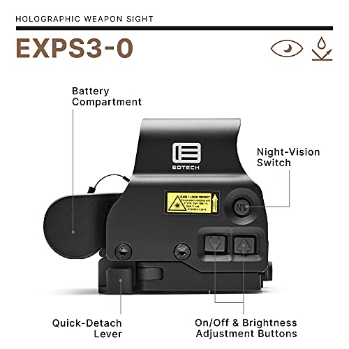 EOTECH Holographic Weapon Sight EXPS3-0 Black