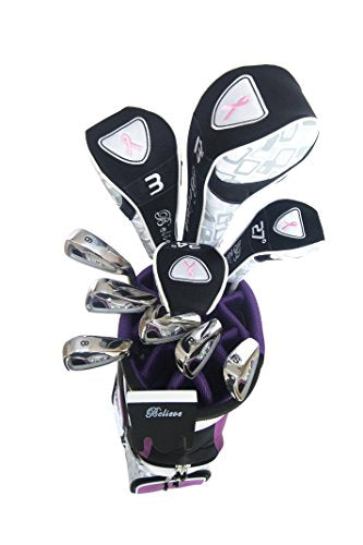 Believe Ladies Complete Golf Set Purple