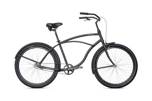 Priority Bicycles Coast Beach Cruiser Bike Charcoal