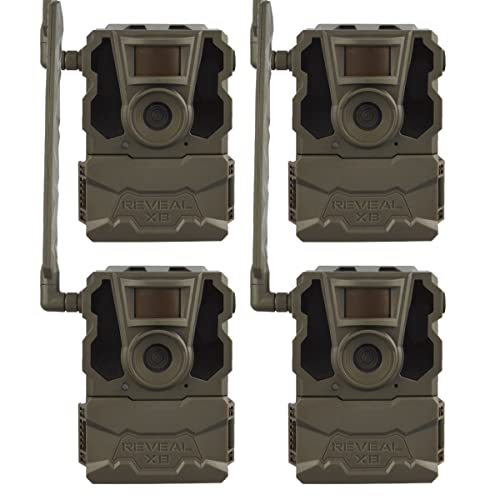 TACTACAM Reveal XB Cellular Trail Camera No Glow Verizon & AT&T Qty 4