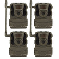 TACTACAM Reveal XB Cellular Trail Camera No Glow Verizon & AT&T Qty 4
