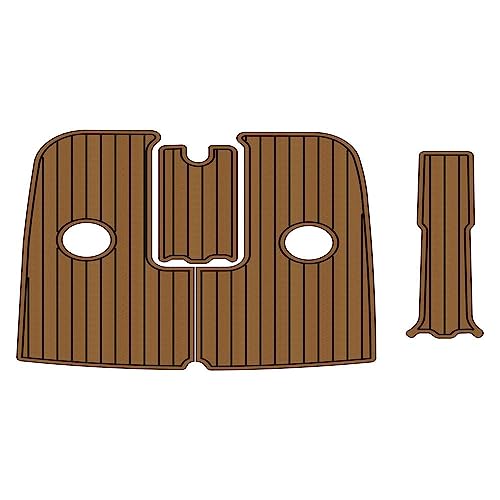 Zomanon Boat EVA Faux Teak Decking Floor Mat Compatible with 2005 Monterey 194FS - Color Options Available