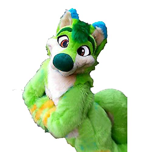 FurryMascot Grey Kemono Eyes Cat Fursuit Fullsuit Teen Costume