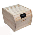 KING'S SPA 2-in-1 Steam Sauna Wood