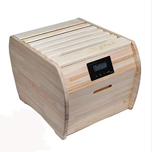 KING'S SPA 2-in-1 Steam Sauna Wood