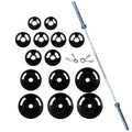 York Barbell Rubber Olympic Weight Plate Set