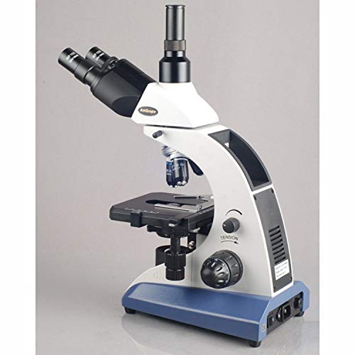 AmScope T520A Trinocular Compound Microscope 40X-1600X Magnification