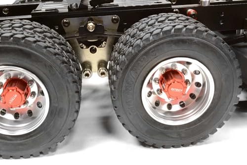 Integy Billet Machined Rolling Chassis for Custom 1/14 Semi-Tractor Truck Gun Color
