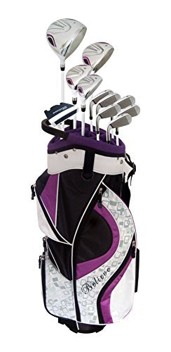 Believe Ladies Complete Golf Set Purple