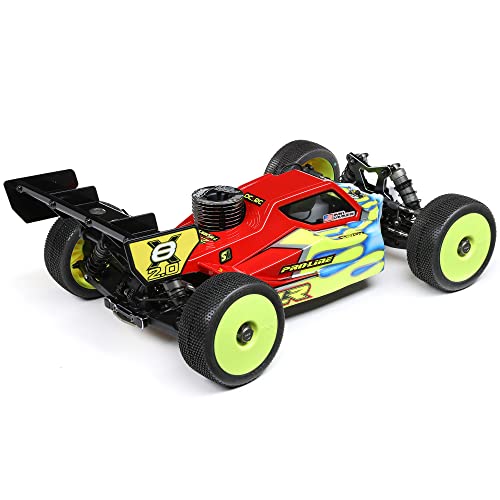 TEAM LOSI RACING 8IGHT-X/E 2.0 Combo Race Kit 1/8 Off-Road Buggy TLR04012