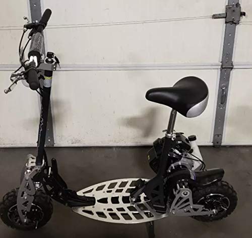MotoTec Uberscoot 2X 50Cc Scooter with Mixture Container Black