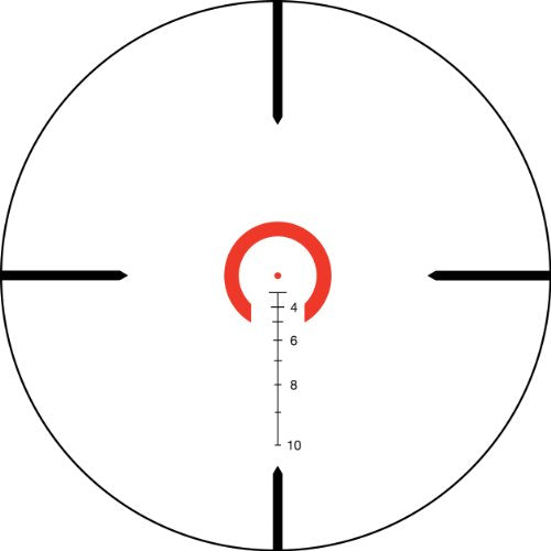 Trijicon VCOG 1-6x24 Horseshoe Dot Crosshair .308/175 Riflescope Red