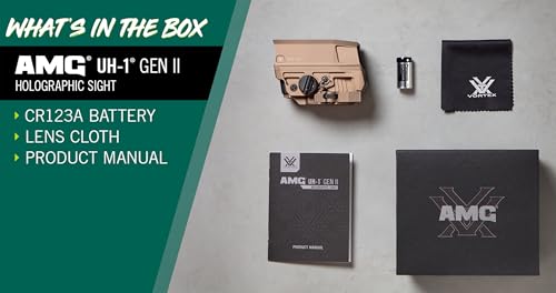 Vortex Optics AMG UH-1 Gen II Holographic Sight Tan