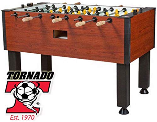 Tornado Elite Foosball Table - Commercial Tournament Quality Table Soccer Game