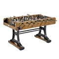 Barrington Billiards 58” Coventry Foosball Table Wood Grain / Black