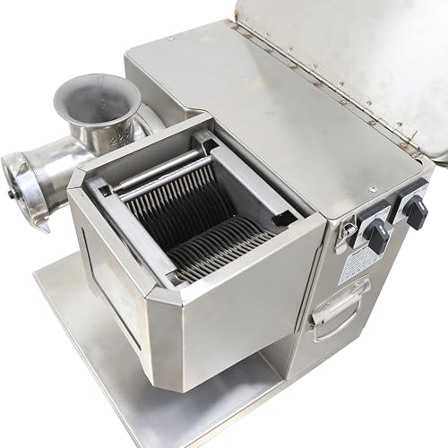 LGXEnzhuo Dual-purpose Desktop Meat Grinder Cutting Machine Gray
