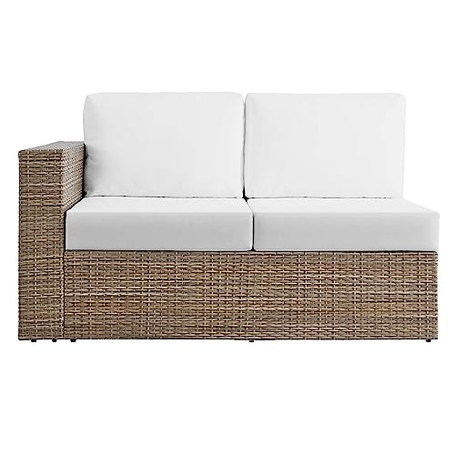 Modway Convene Love Seat Cappuccino White