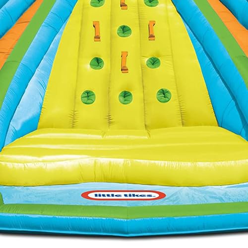 Little Tikes Rocky Mountain River Race Inflatable Slide Bouncer Multicolor