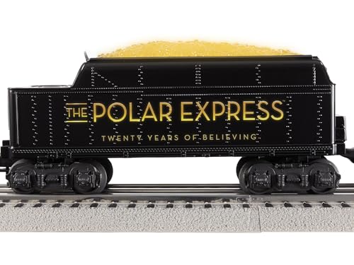 Lionel The Polar Express 20th Anniversary Electric O Gauge Bluetooth 5.0 Train Set with Remote Multicolor