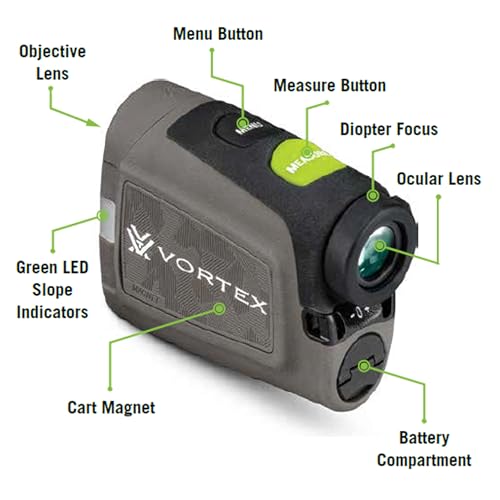 Vortex Optics Blade Series Golf Laser Rangefinder Grey