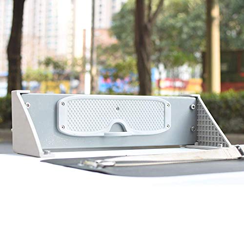 AQUOS Heavy-Duty Inflatable Pontoon Boat for Two with Trolling Motor Grey Transom Hand Control 12V 55LBS
