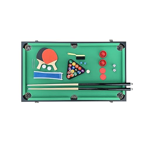 KICK Quad 48″ 4-in-1 Multi Game Table Brown