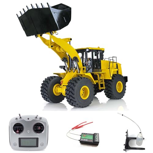TOUCAN RC HOBBY XDRC 1/14 Metal Hydraulic Loader RC Car Yellow