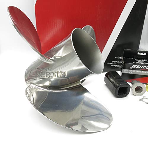 MERCURY Marine Enertia 14-3/4 x 16 Pitch 3-Blade Stainless Steel Propeller