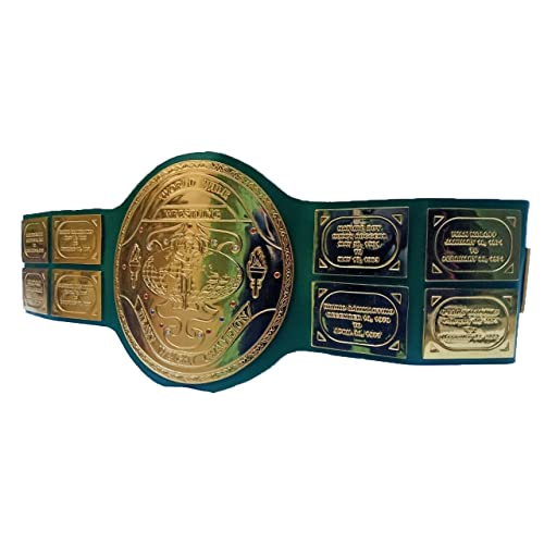 Ray's Worldwide Heavy Weight Wrestling Champion Replica Belt Adult Size Green