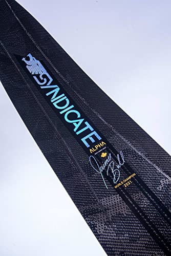 HO Syndicate Alpha LTD Slalom Waterskis 66in Black/Teal