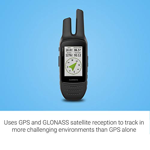 Garmin Rino 755t Rugged Handheld 2-Way Radio GPS Navigator with Camera and Preloaded TOPO Mapping Black