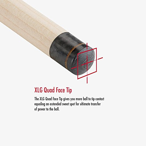 Players HXTP4 Jump Break Pool Cue Quadruple Threat Pure X