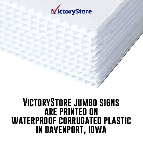 VictoryStore 18” x 24” Corrugated Plastic Blank Yard Signs Green 1000-Pack