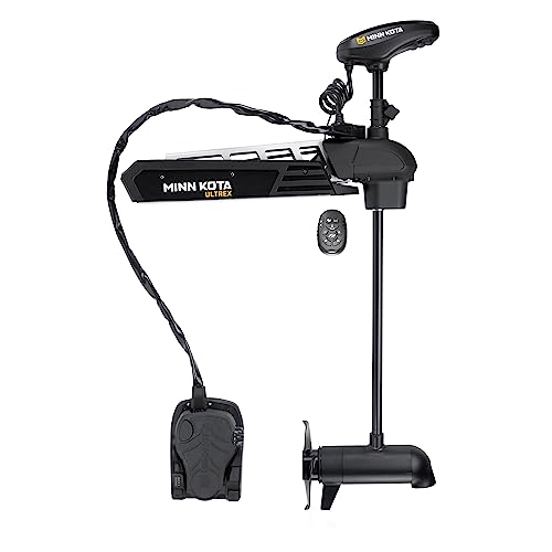 Minn Kota Ultrex 112 lb. Thrust Trolling Motor with Dual Spectrum Chirp Sonar and Micro Remote Black